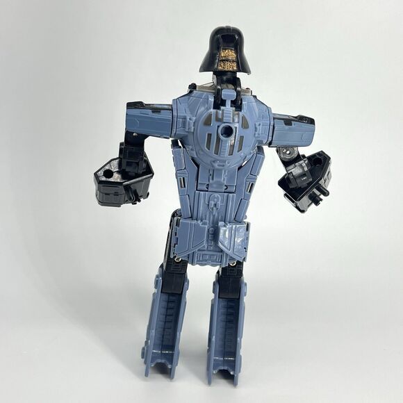 VTG Star Wars Transformers Crossover Darth Vader Tie Advanced 2005 Action Figure - Picture 2 of 12